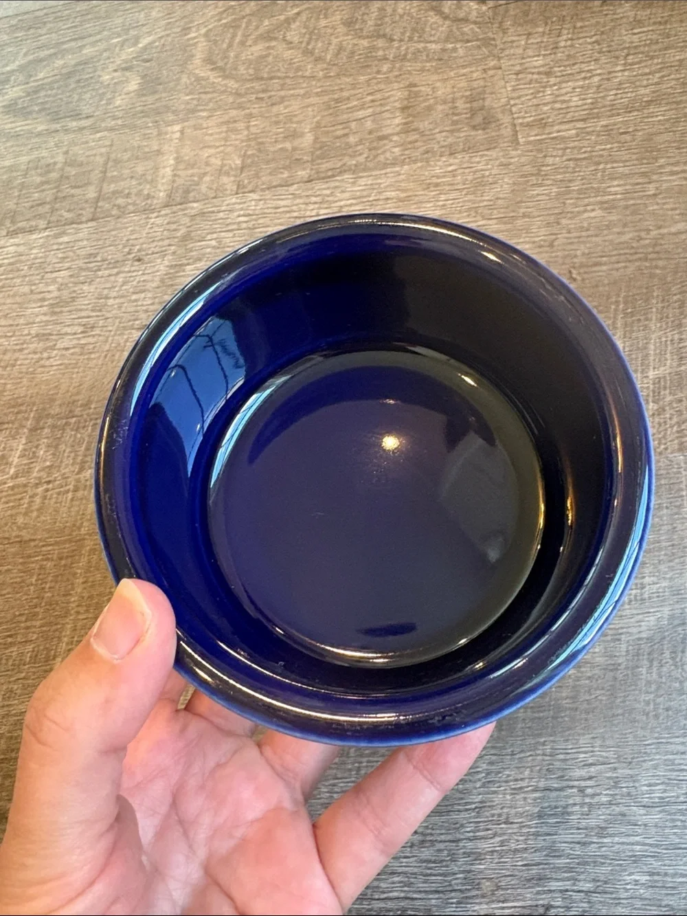 Longaberger Pottery Paprika Lunch Plate Ivory Trivet Blue Star Bowl